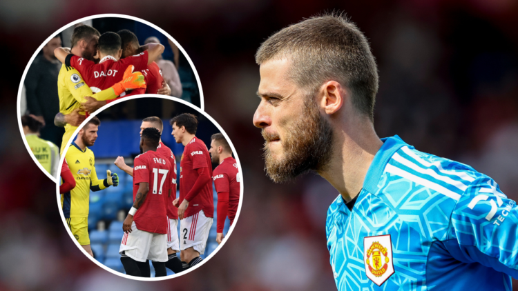BOURNEMOUTH, ENGLAND - MAY 20: David De Gea of Manchester United during the Premier League match between AFC Bournemouth and Manchester United at V...
