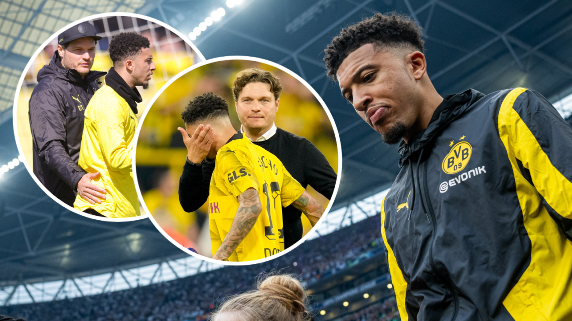 Jadon Sancho of Borussia Dortmund entering the stadium during the UEFA Champions League 2023/24 final match between Borussia Dortmund vs Real Madri...