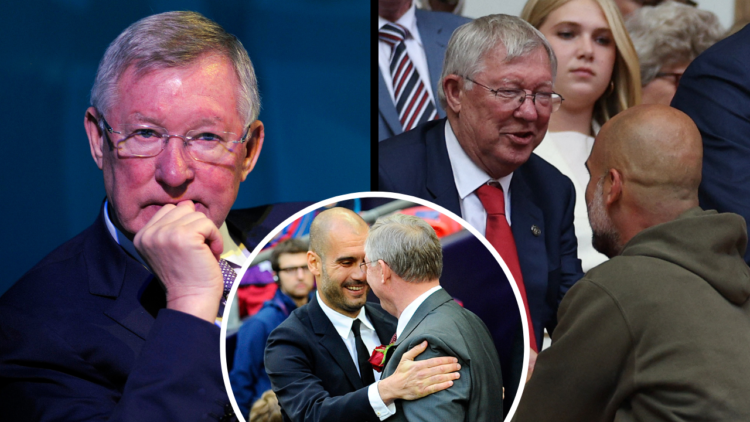 Former Manchester United head coach Sir Alex Ferguson attends the launch of the Glasgow Host City logo for UEFA Euro 2020 at the Glasgow Science Ce...