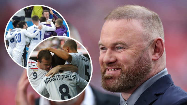 Ex-England and Manchester United skipper Wayne Rooney on Channel 4 duty during the international friendly match between England and Iceland at Wemb...