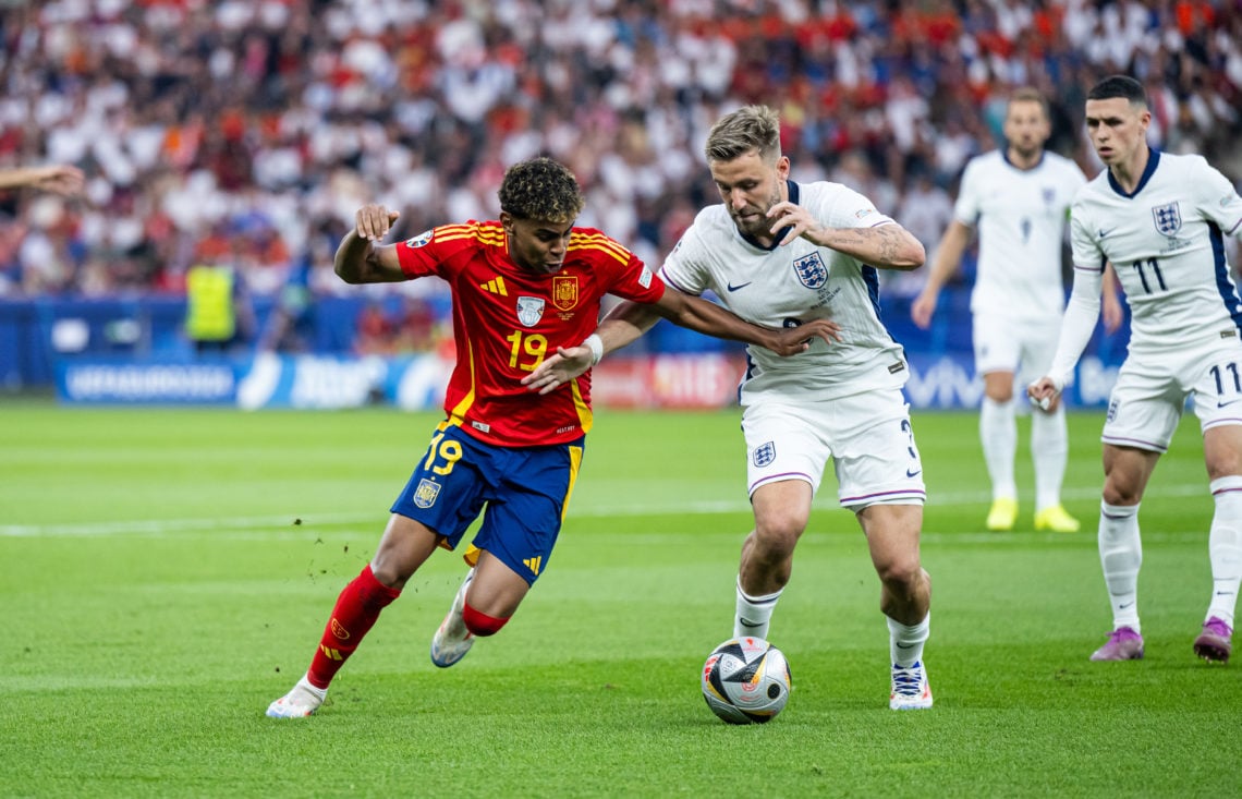 Gary Neville gives instant reaction to Luke Shaw performance in Euro ...