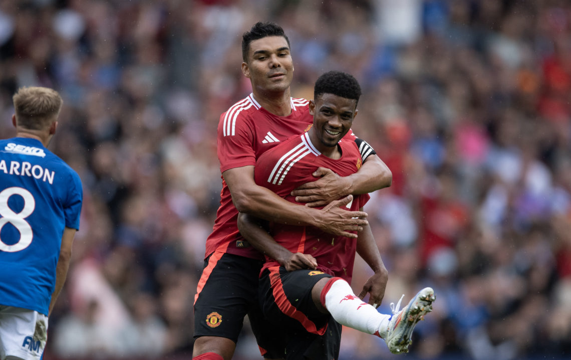 Man United fans in full agreement after Amad's performance vs Rangers, it  needs to happen now