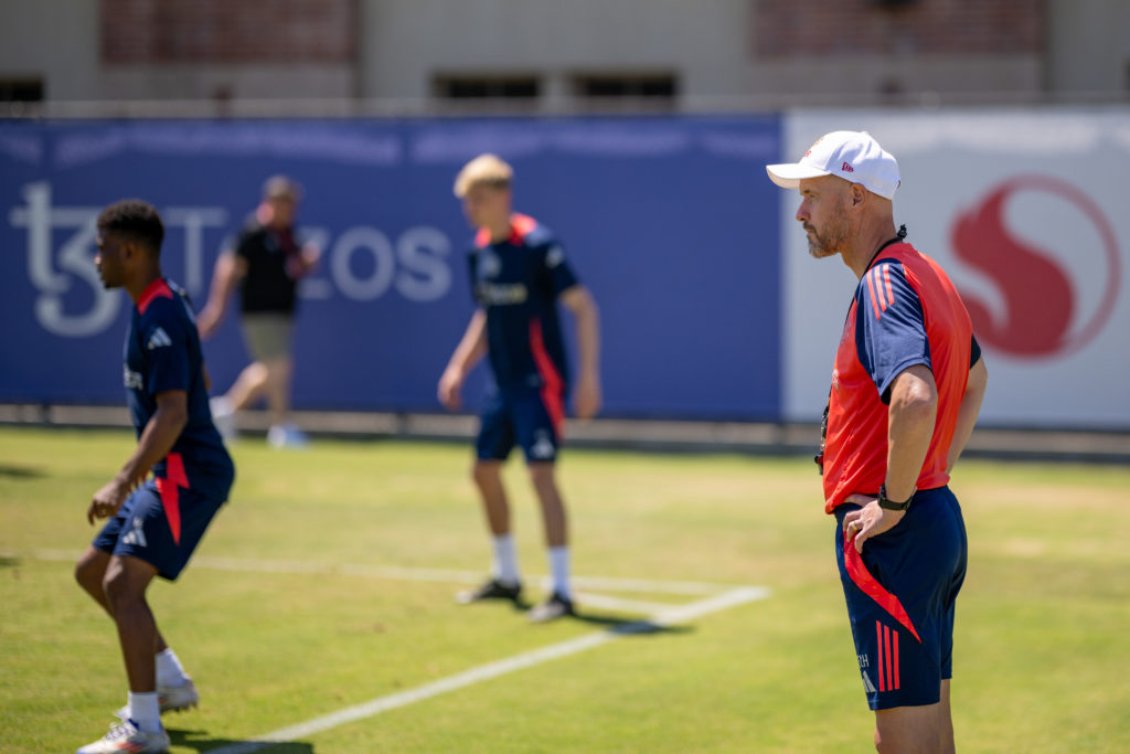 Manchester United Pre-season Training and Press Conference