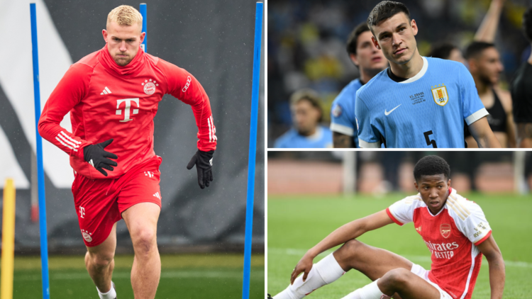 Split: Matthis de Ligt trains with Bayern. Manuel Ugarte playing for Uruguay, Chido Obi-Martin with Arsenal's academy