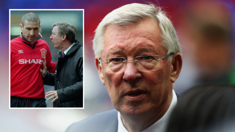 LONDON, ENGLAND - MAY 21: Sir Alex Ferguson looks on during The Emirates FA Cup Final match between Manchester United and Crystal Palace at Wembley...