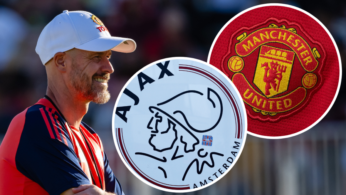 LOS ANGELES, CALIFORNIA - JULY 26: (EXCLUSIVE COVERAGE) Manager Erik ten Hag of Manchester United in action during a first team training session at...
