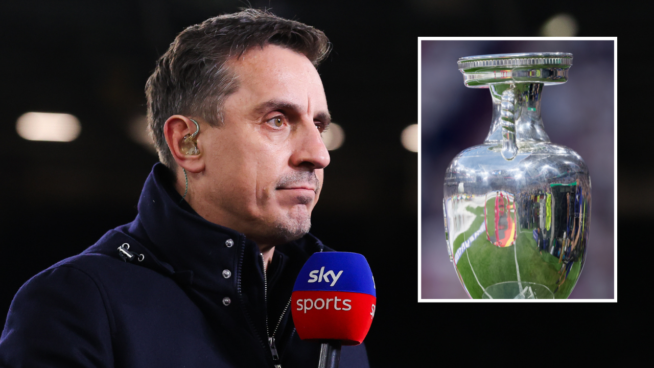 Man Utd legend Gary Neville makes major Euro 2024 prediction ahead of