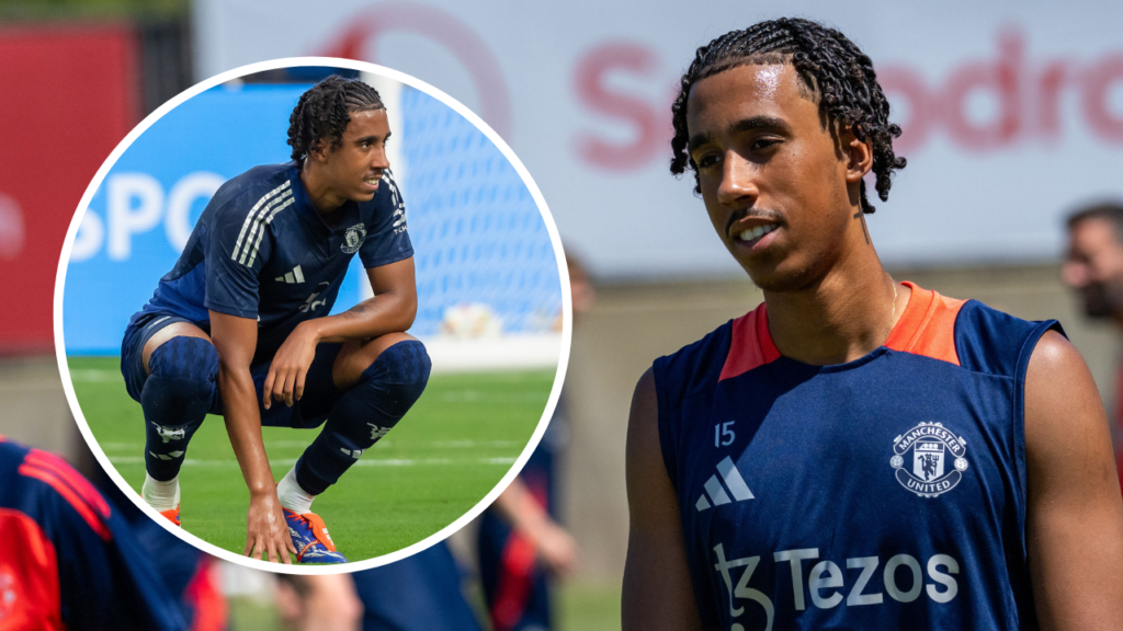 Man Utd fans all make same comparison after Leny Yoro spotted on crutches, they are getting major ‘flashbacks’