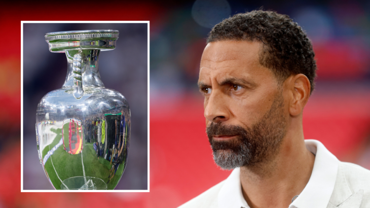 LONDON, UNITED KINGDOM - JUNE 1: Rio Ferdinand during the UEFA Champions League match between Borussia Dortmund v Real Madrid at the Wembley Stadiu...