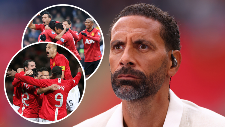 LONDON, ENGLAND - JUNE 1: Rio Ferdinand ahead of the UEFA Champions League 2023/24 final match between Borussia Dortmund v Real Madrid CF at Wemble...