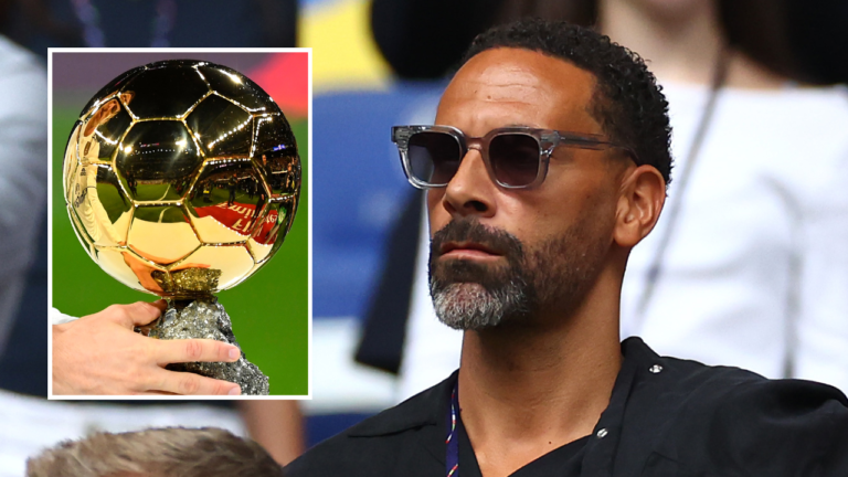 Rio Ferdinand asked who will win 2024 Ballon d'Or, Man Utd legend ...