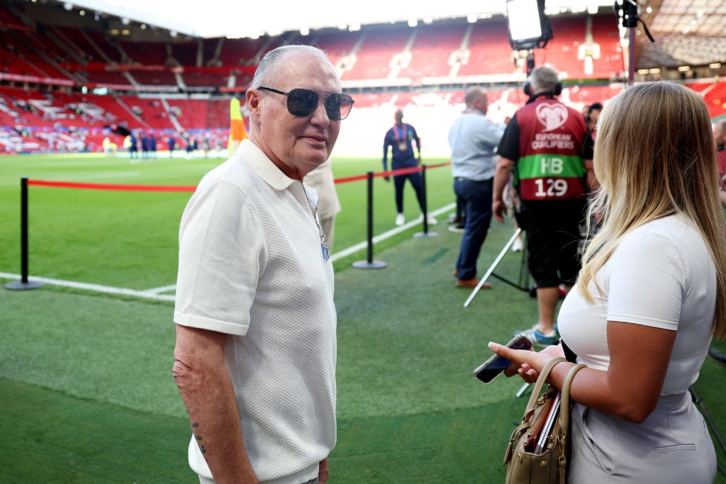 Paul Gascoigne at Old Trafford