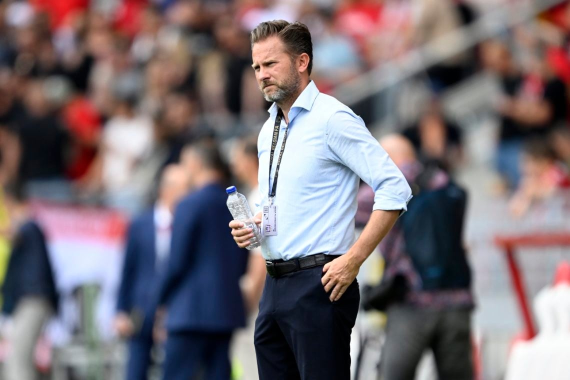 Fredberg Jesper CEO Sports of RSC Anderlecht pictured during the Jupiler Pro League match between Royal Antwerp FC and RSC Anderlecht at the Bosuil...