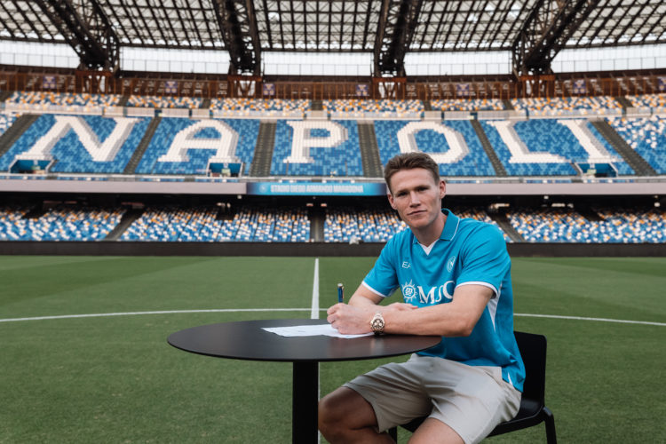 Photo by SSC NAPOLI/SSC NAPOLI via Getty Images