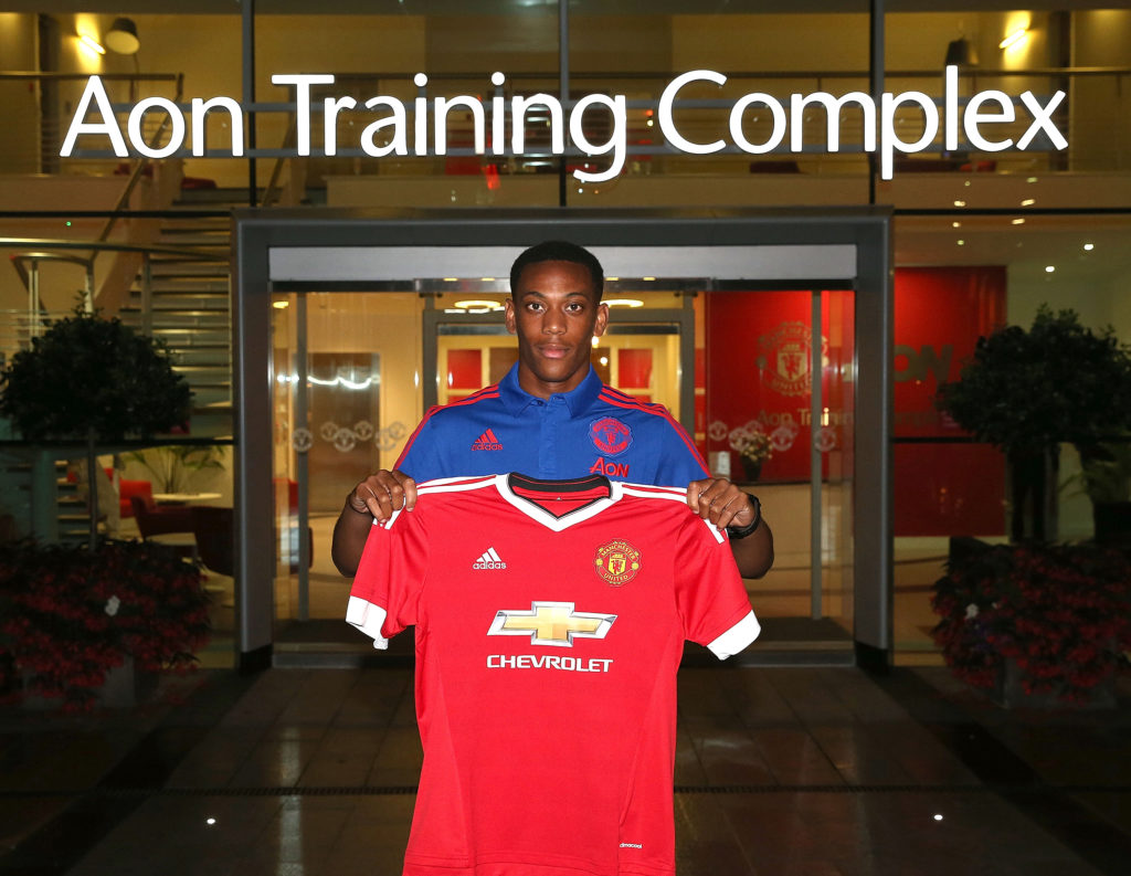 Manchester United Unveil New Signing Anthony Martial