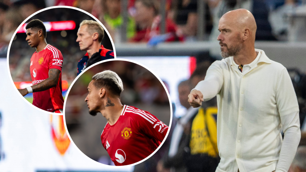 Erik ten Hag provides important Marcus Rashford and Antony injury updates ahead of Man Utd clash vs Liverpool