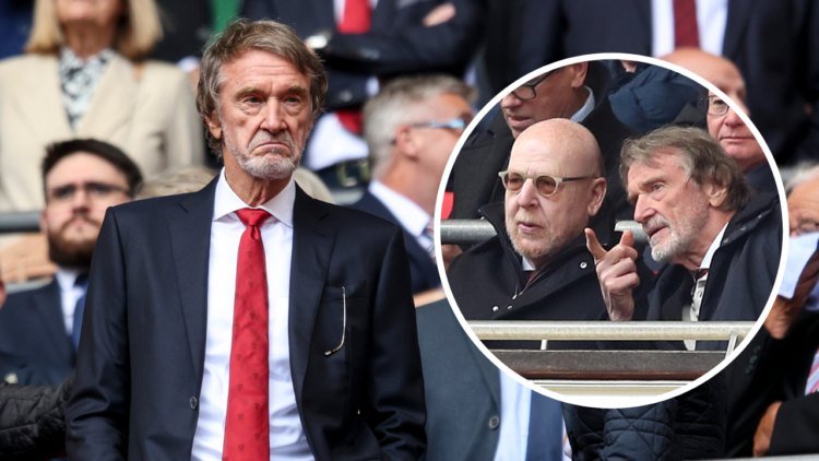 LONDON, ENGLAND - MAY 25: Sir Jim Ratcliffe of Manchester United before during the Emirates FA Cup Final match between Manchester City and Manchest...