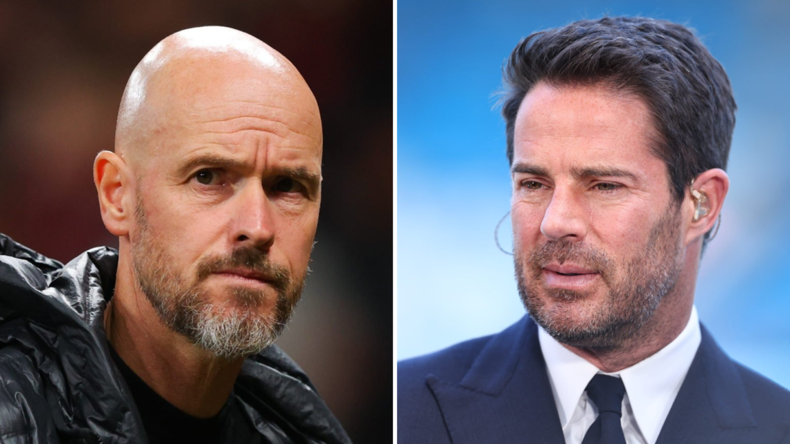 Twin headshot Erik ten Hag and Jamie Redknapp