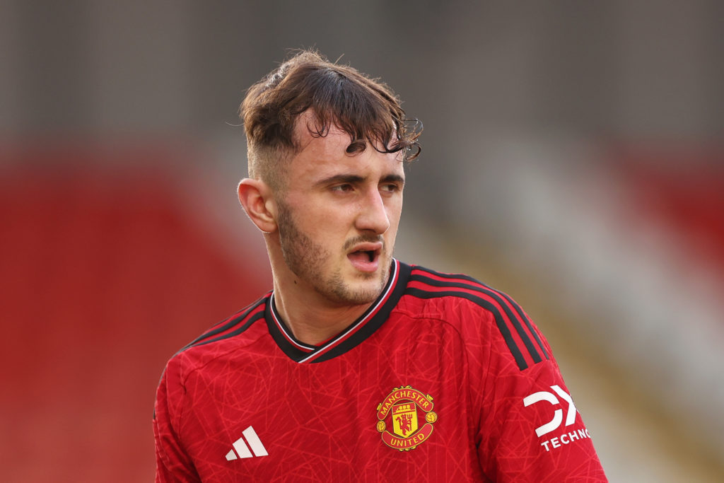 Man Utd loanee James Nolan scores first career goal five minutes after ...