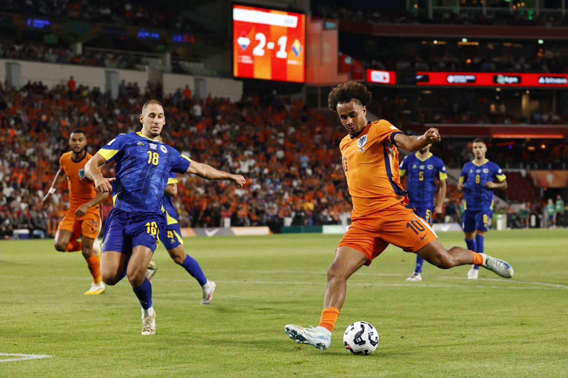 Dutch media react to Joshua Zirkzee performance for Netherlands in win v Bosnia and Herzegovina