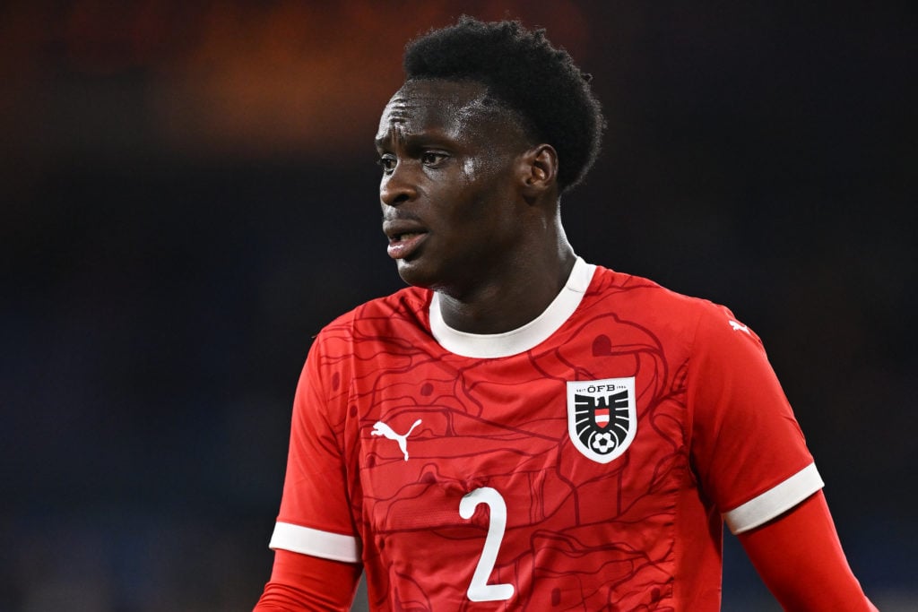 Samson Baidoo of Austria during the U21 international friendly match between England and Austria at Kenilworth Road on September 9, 2024 in Luton, ...