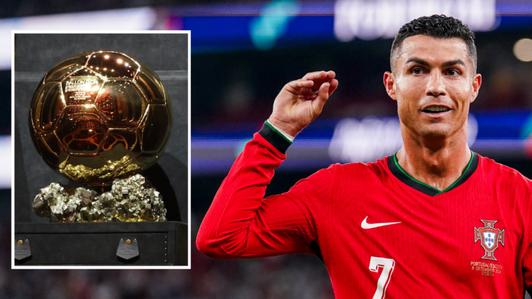 LISBON, PORTUGAL - SEPTEMBER 08: Cristiano Ronaldo of Portugal celebrates after scoring his teams second goal during the UEFA Nations League 2024/2...