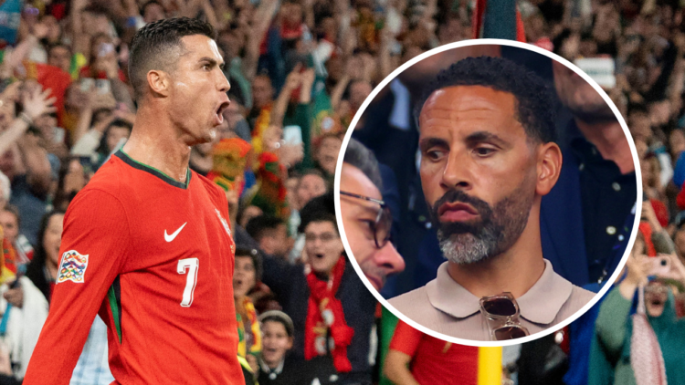 LISBON, PORTUGAL - SEPTEMBER 8: Cristiano Ronaldo of Portugal celebrates his goal during the UEFA Nations League 2024/25 League A Group A1 match be...