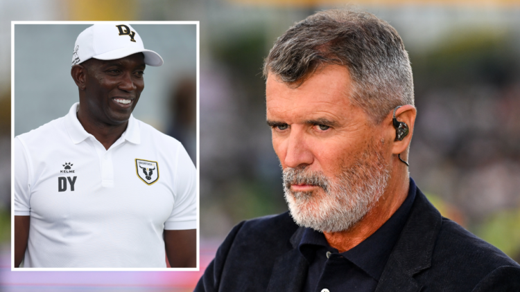 Dublin , Ireland - 7 September 2024; ITV pundits and former Republic of Ireland captain Roy Keane during the UEFA Nations League B Group 2 match be...