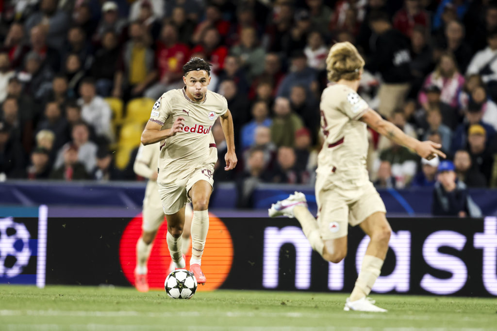 FC Salzburg v Stade Brestois 29 - UEFA Champions League 2024/25 League Phase MD2
