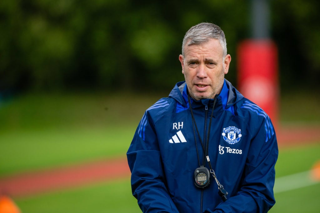 Manchester United Training Session And Press Conference - UEFA Europa League 2024/25 League Phase MD2