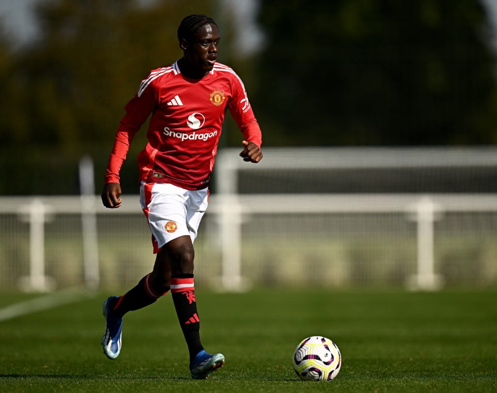 Bendito Mantato at Man Utd academy