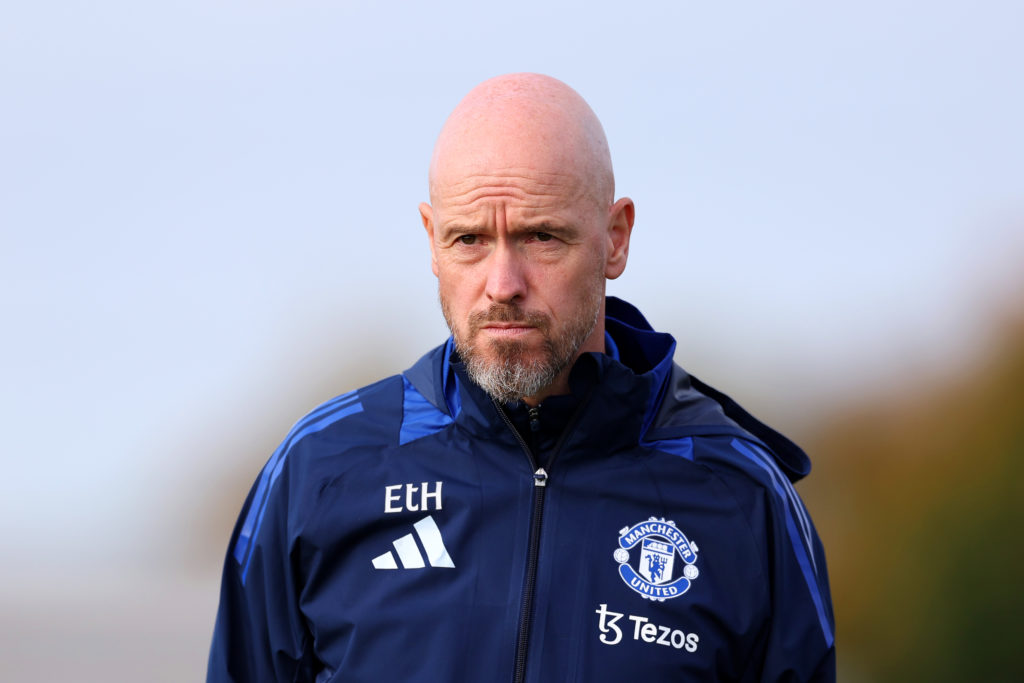 Manchester United Training Session And Press Conference - UEFA Europa League 2024/25 League Phase MD3