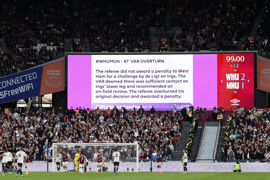 West Ham United FC v Manchester United FC - Premier League