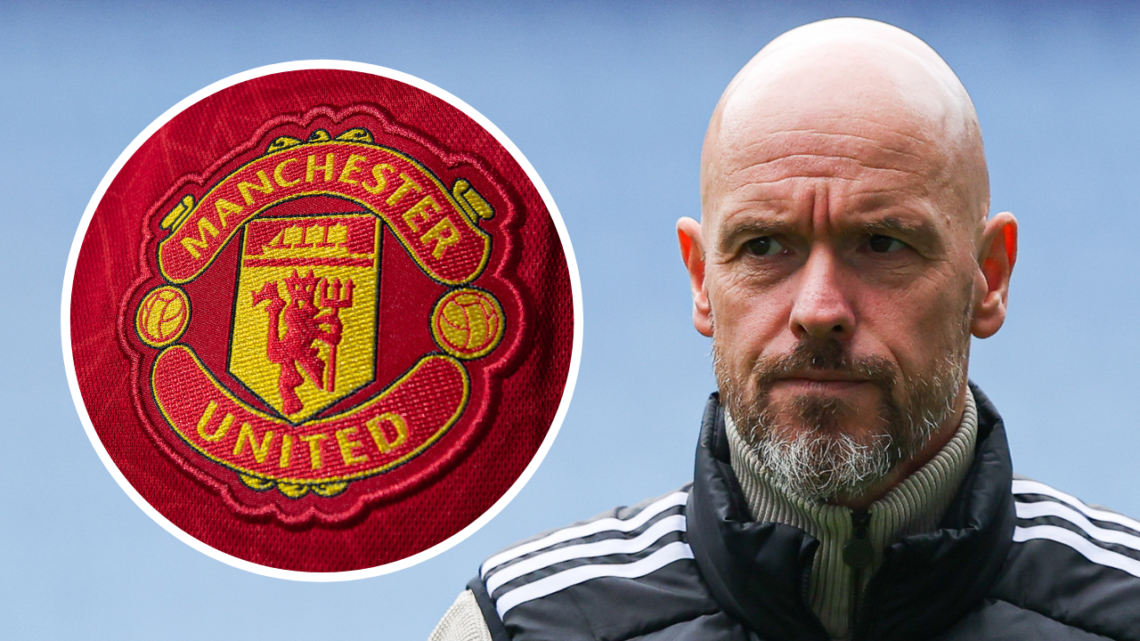 BIRMINGHAM, ENGLAND - OCTOBER 06: Erik ten Hag, manager of Manchester United, looks on during the Premier League match between Aston Villa FC and M...
