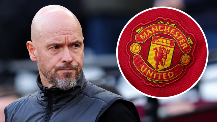 LONDON, ENGLAND - OCTOBER 27: Erik ten Hag, manager of Manchester United, during the Premier League match between West Ham United FC and Manchester...