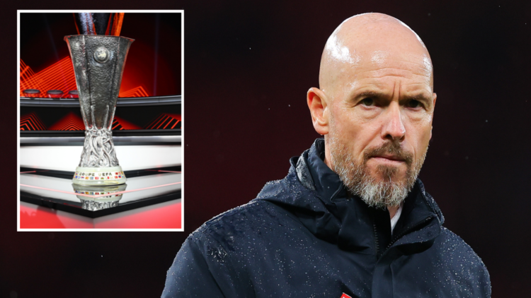 MANCHESTER, ENGLAND - SEPTEMBER 29: Erik ten Hag, manager of Manchester United, during the Premier League match between Manchester United FC and To...