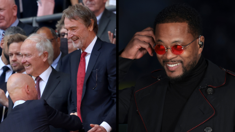 PARIS, FRANCE - APRIL 10: Patrice Evra comments for Amazon Prime Video the UEFA Champions League quarter-final first leg match between Paris Saint-...