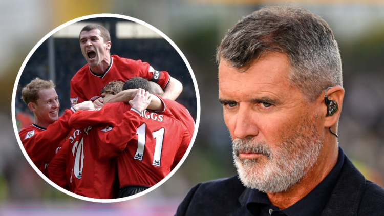 Dublin , Ireland - 7 September 2024; ITV pundits and former Republic of Ireland captain Roy Keane during the UEFA Nations League B Group 2 match be...