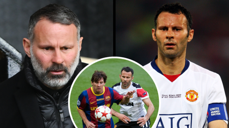 Ryan Giggs is at the Sky Bet League 2 match between Notts County and Salford City at Meadow Lane in Nottingham, on March 23, 2024 (Photo by MI News...