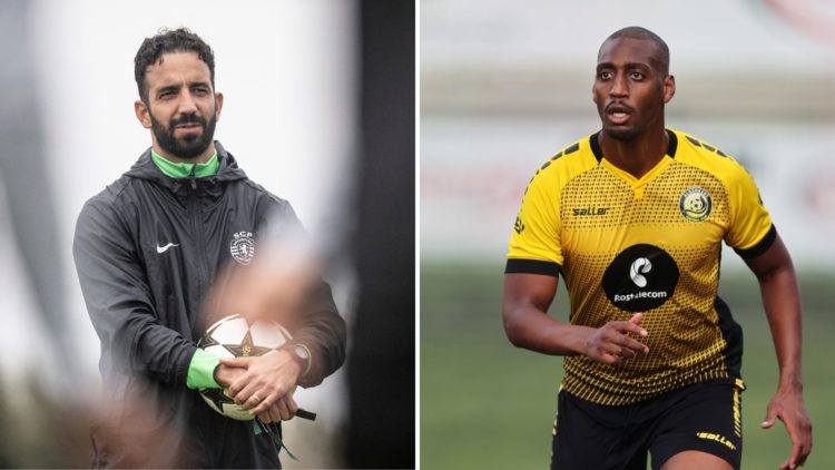 Split image of Ruben Amorim and Jose Embalo.