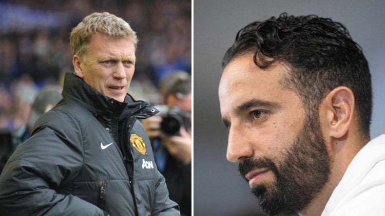 David Moyes as Manchester United manager and Ruben Amorim split