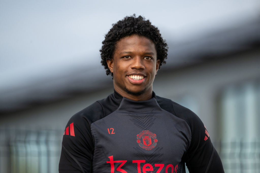 Manchester United Training Session And Press Conference - UEFA Europa League 2024/25 League Phase MD3