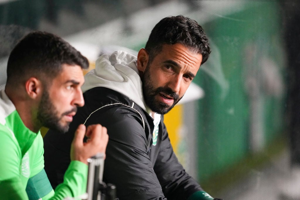 Sporting Head Coach Ruben Amorim prior to the match between Sporting CP and CD Nacional at Estádio José Alvalade on October 29, 2024 in Lisbon, Por...