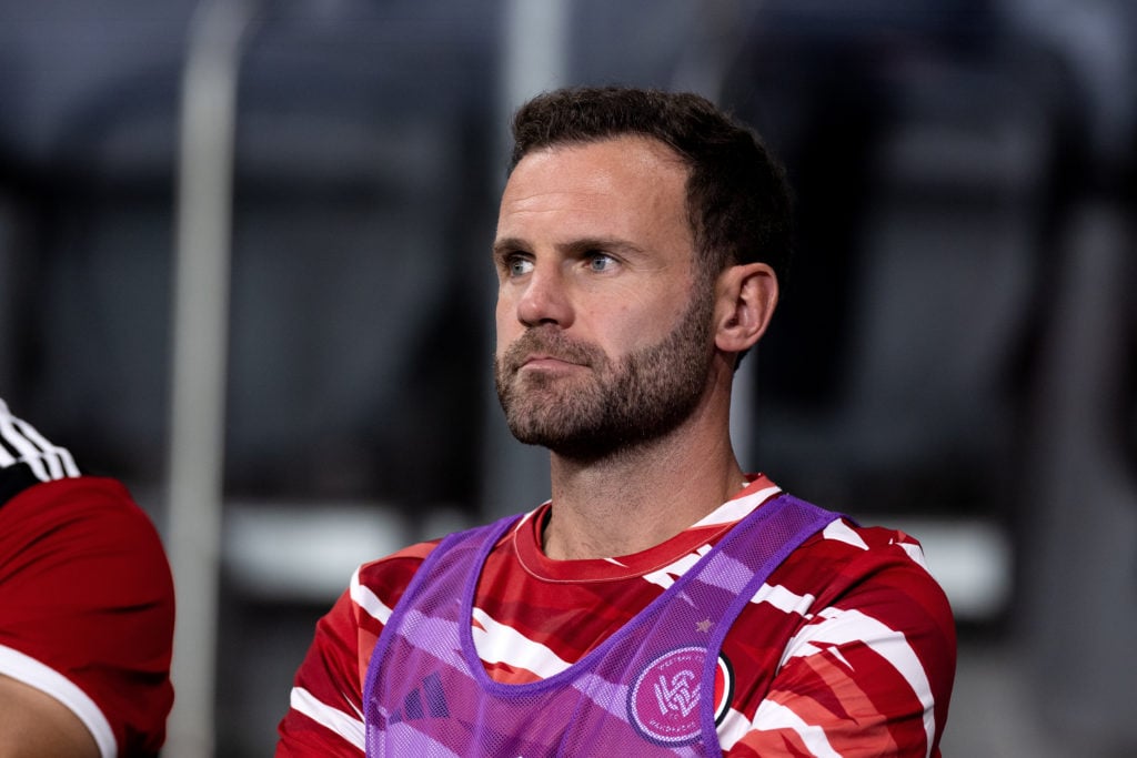 Juan Mata of Western Sydney Wanderers looks on during Round 4 of the Isuzu Ute A-League Men's football match between Western Sydney Wanderers and N...