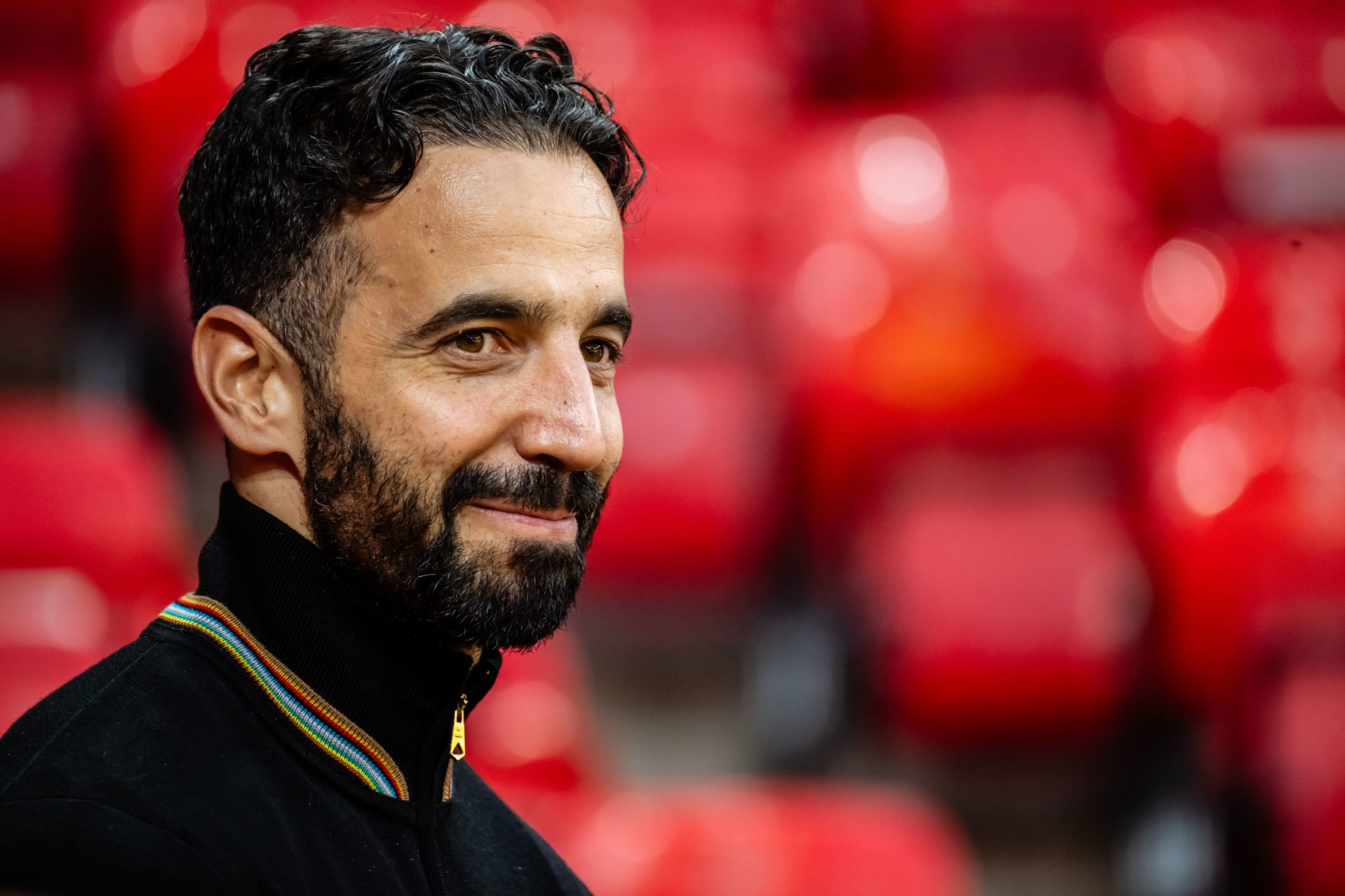 Ruben Amorim pictured inside Old Trafford for the very first time, it ...