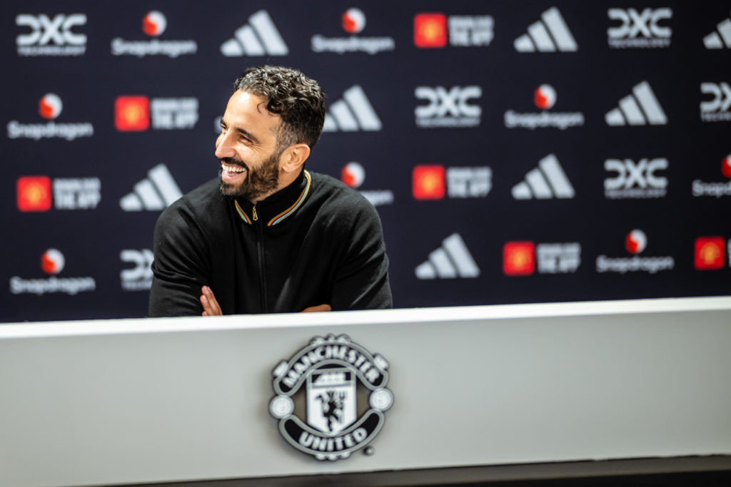 Ruben Amorim visits Old Trafford