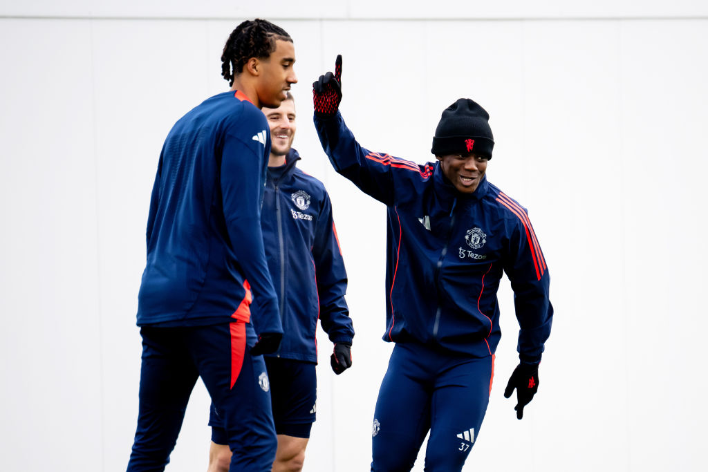 Manchester United Training Session