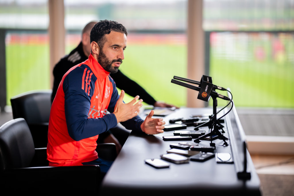 Manchester United Training and Press Conference
