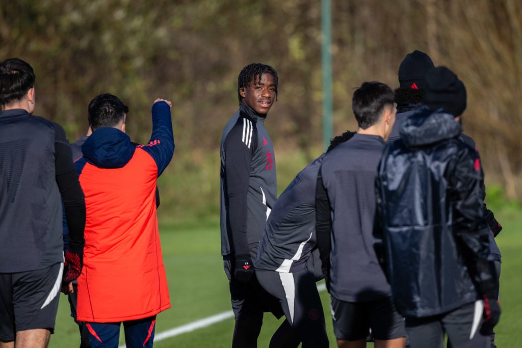 Godwill Kukonki spotted in Man Utd training, he's got something that sets  him apart