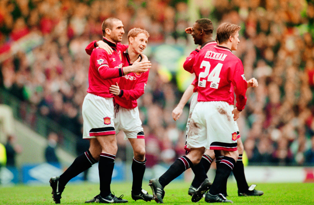 Eric Cantona Manchester United v Coventry City Premier League 1996